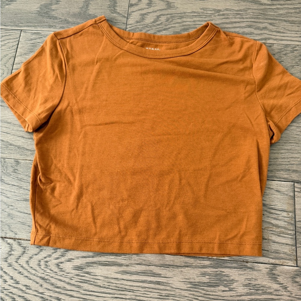 Wild Fable Rust Crop Top